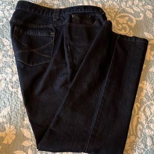 Dark wash jeans